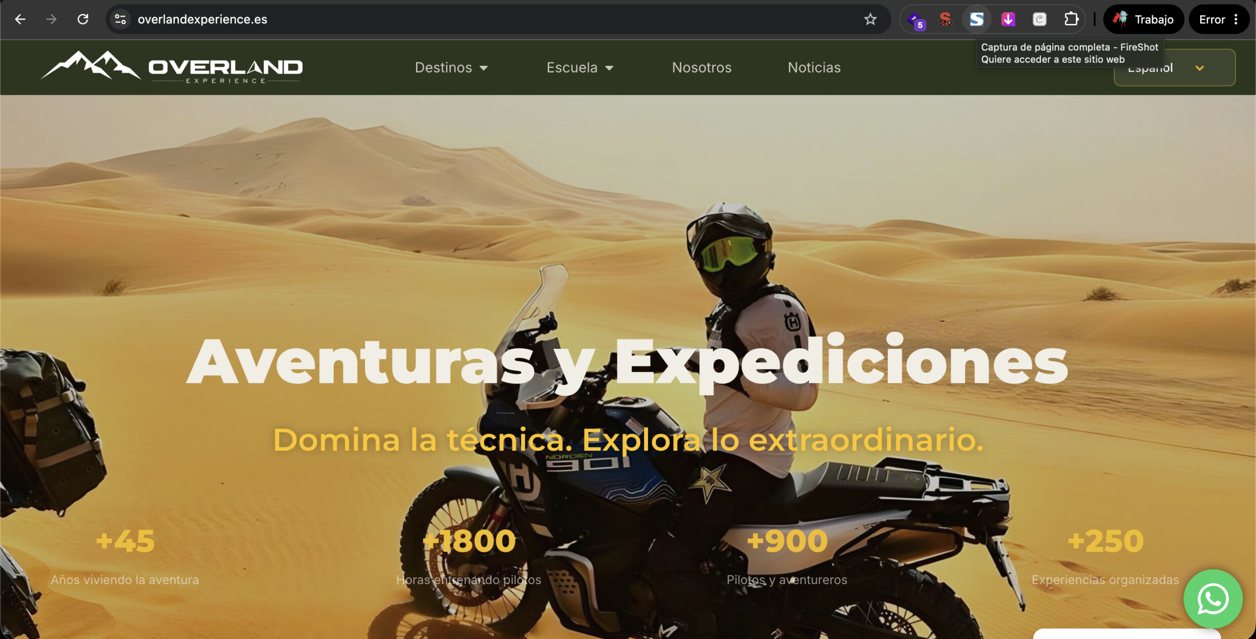 Overland Experience